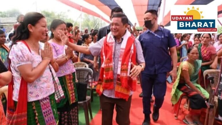 পশ্চিম কাৰ্বি আংলঙত সমস্যা সমাধানৰ উদ্দেশ্যে ৰাইজৰ কাষত ড° তুলিৰাম ৰংহাং