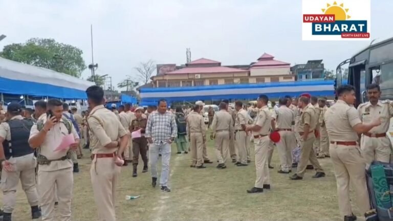 শিৱসাগৰত অন্ত পৰিল প্ৰথম পৰ্যায়ৰ পঞ্চায়ত নিৰ্বাচনৰ মাৰাথান প্ৰচাৰ অভিযান