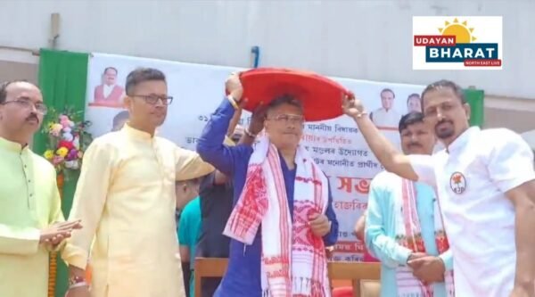 মন্ত্ৰী পিয়ুষ হাজৰিকাৰ ৰঙিয়াত নিৰ্বাচনী প্ৰচাৰ….