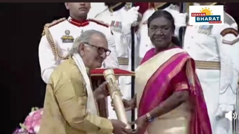নৃত্যাচাৰ্য যতীন গোস্বামীলৈ পদ্মভূষণ সন্মান